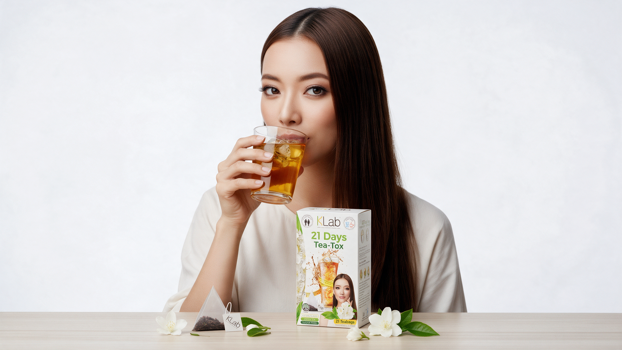 21 Days TeaTox Jasmine with Artichoke + Stevia lifestyle