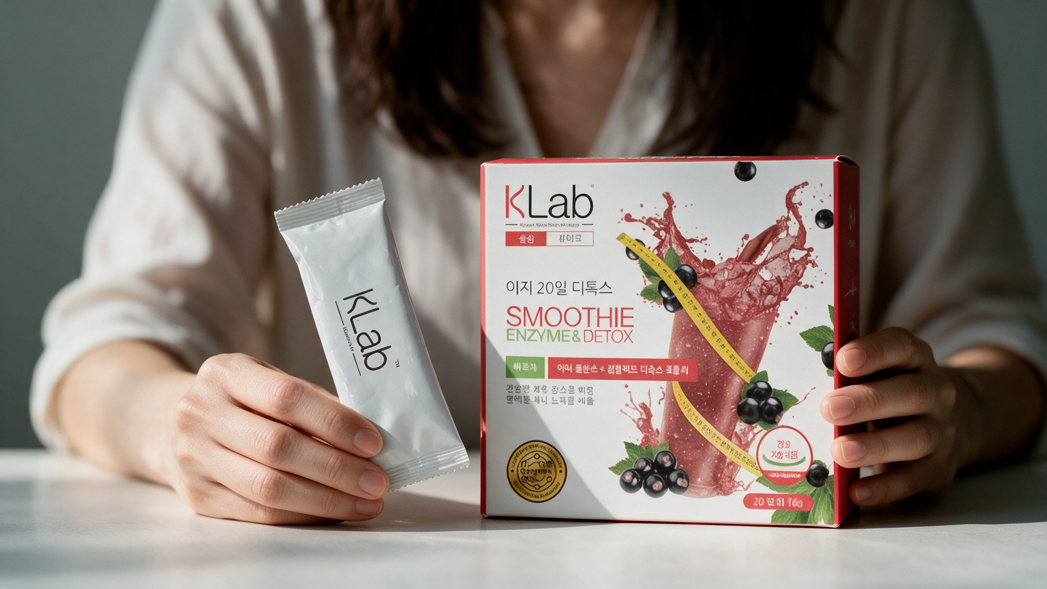 Smoothie Enzyme & Detox with Oxxynea BlackCurrant lifestyle
