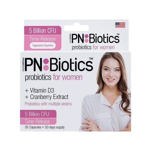 Probiotics for Women + Vitamin D3 + Cranberry