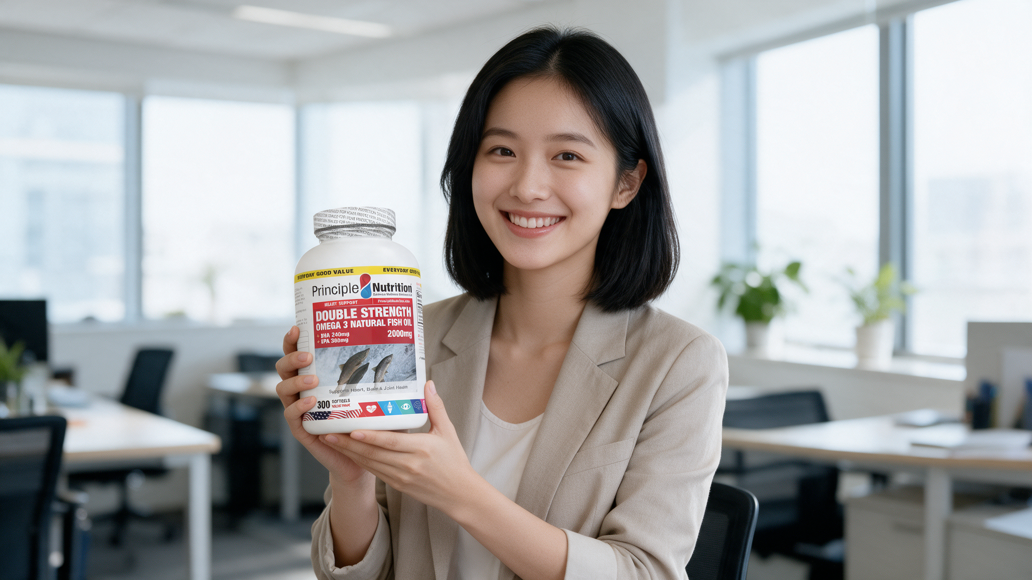 Omega-3 Natural Fish Oil 1000mg lifestyle